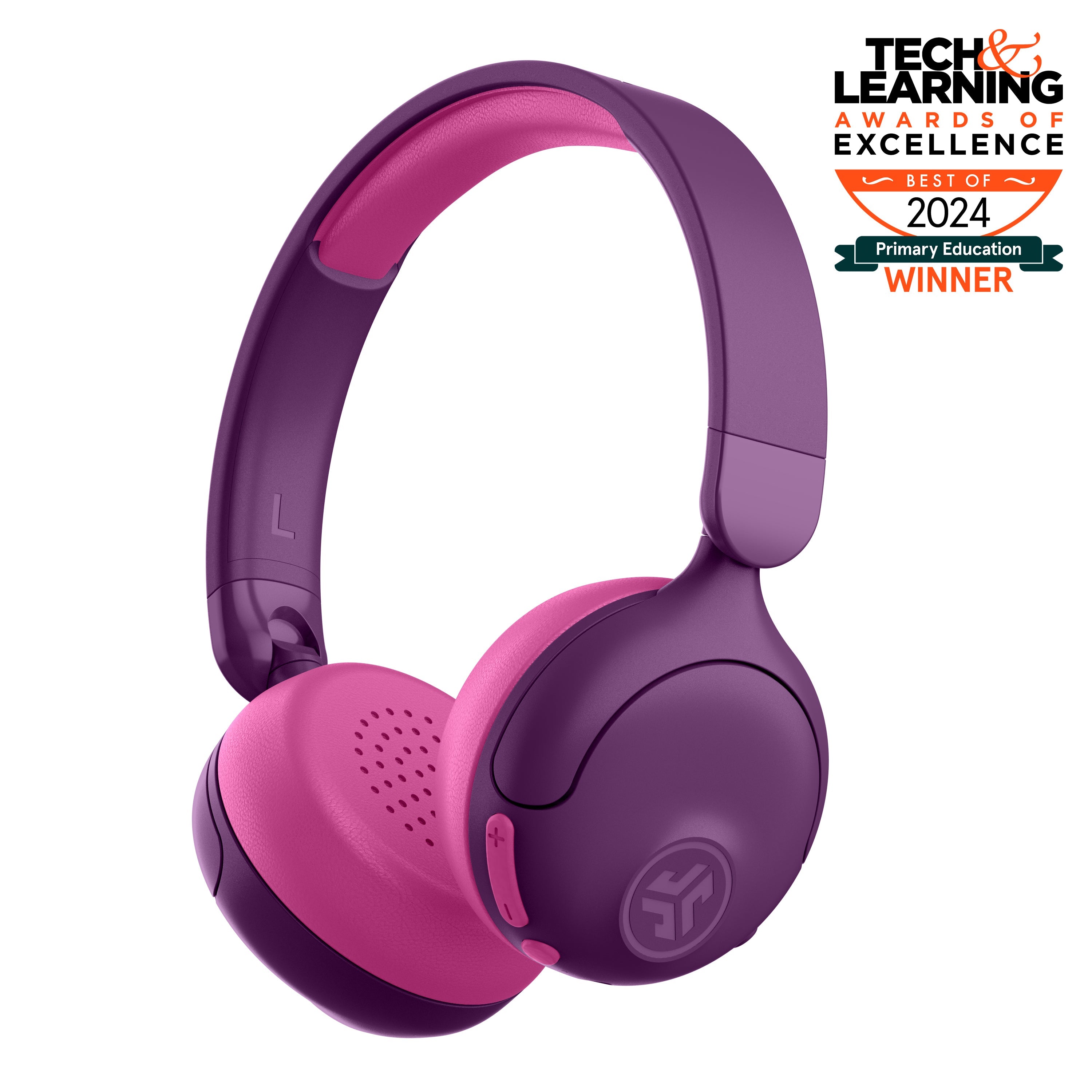 JBuddies ANC Kids Headphones Blue/Red - Purple/Pink