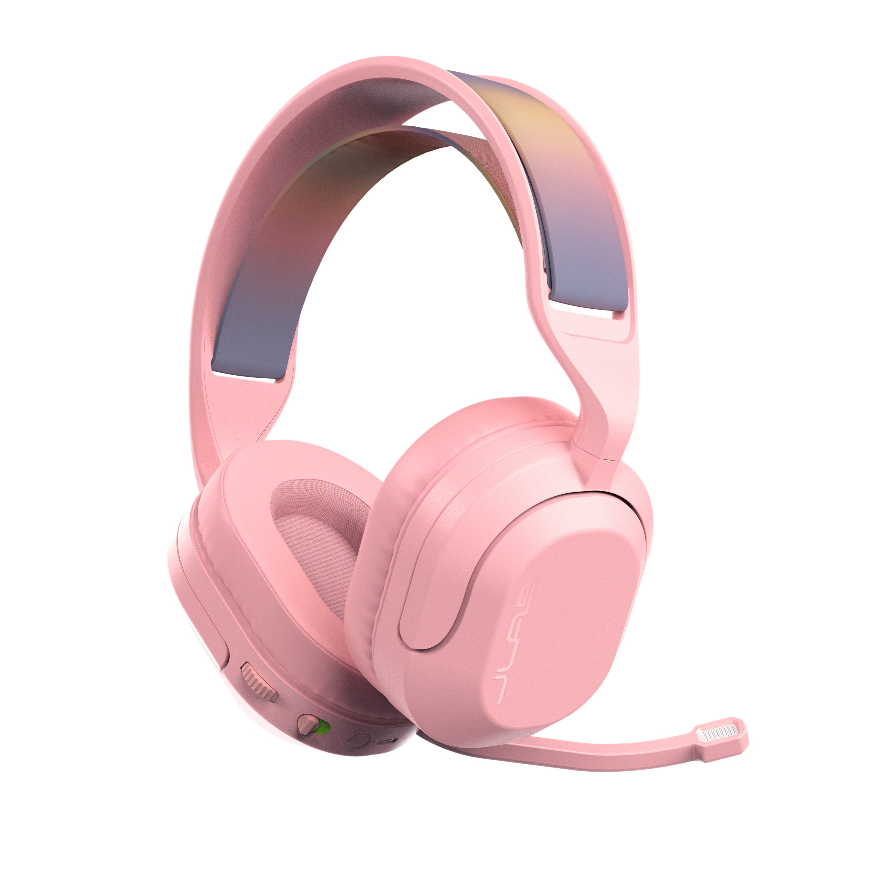 Nightfall Wireless Gaming Headset White - Pink
