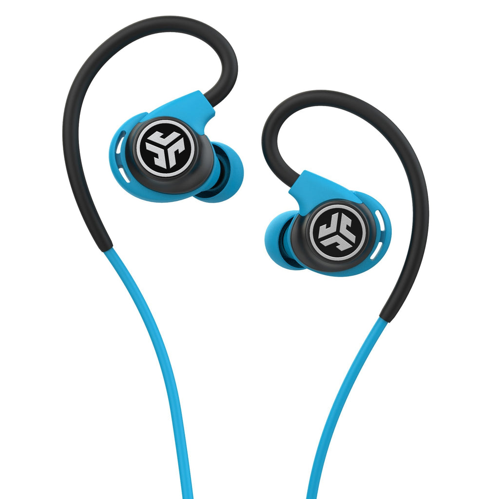 Fit Sport 2 Wired Fitness Earbuds Blue