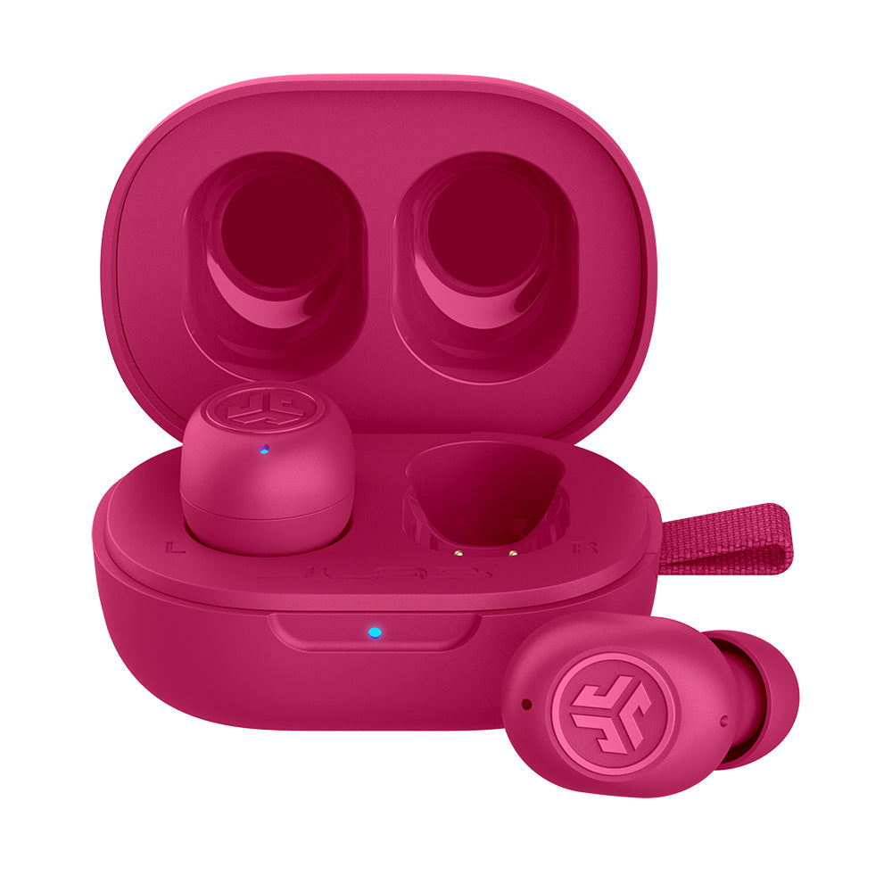 JBuds Mini True Wireless Earbuds Sage Gray - Pink