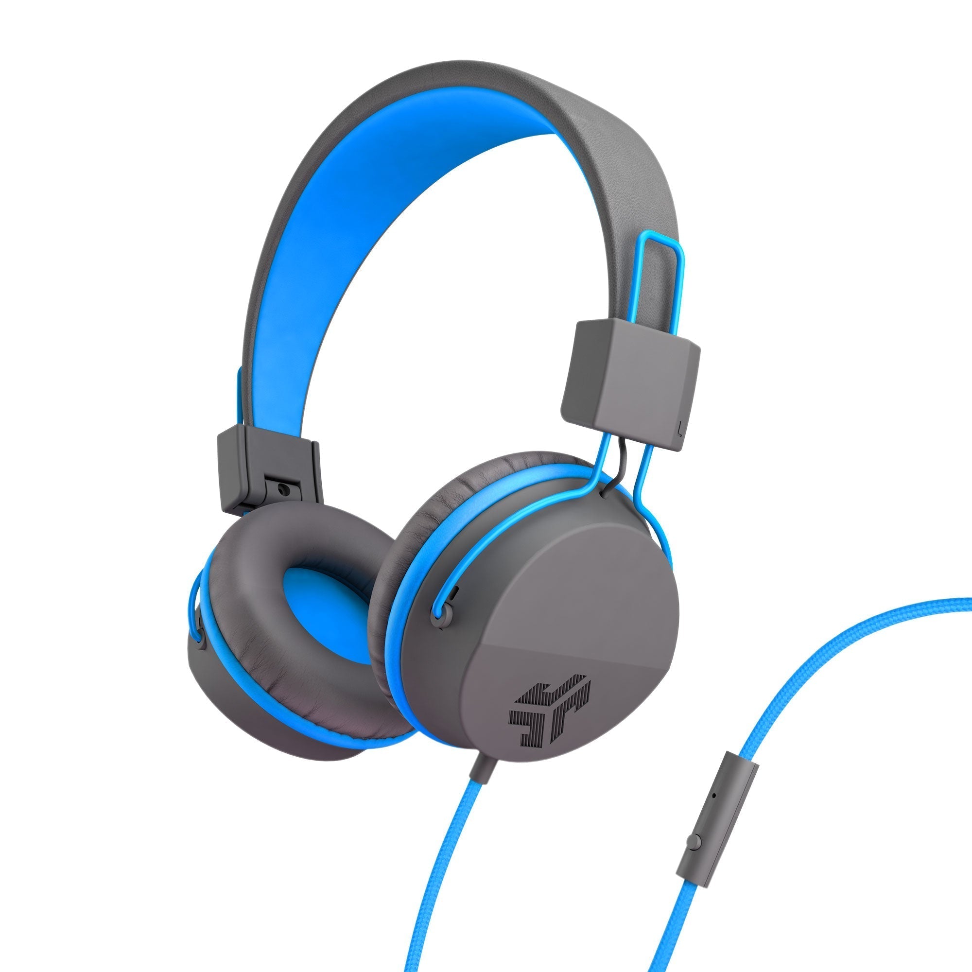 JBuddies Studio On-Ear Kids Wired Headphones Blue/Pink - Graphite/Blue