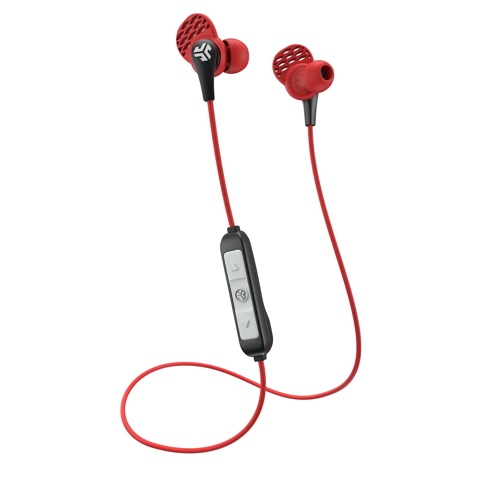 JBuds Pro Wireless Signature Earbuds Teal - Red/Black