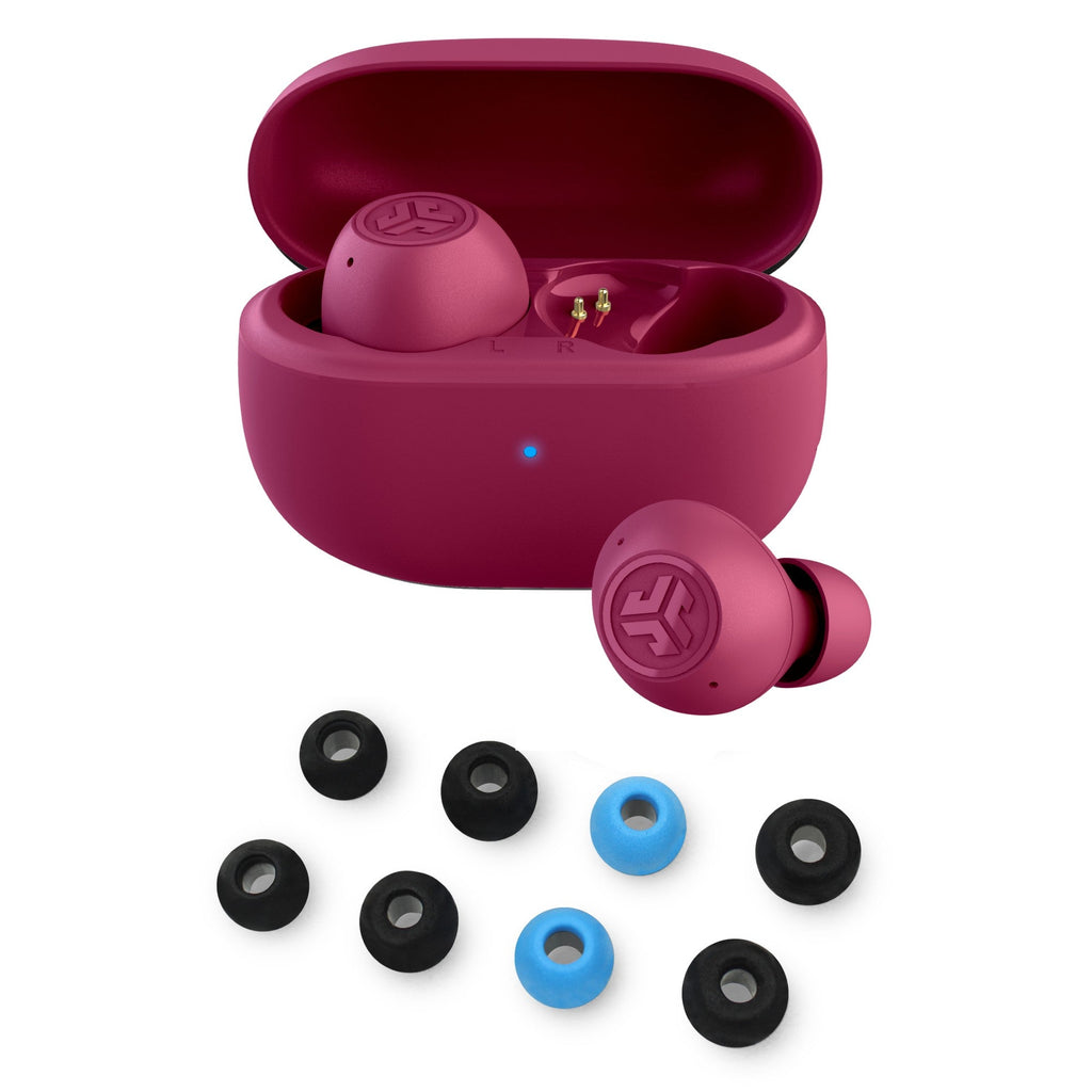 Go Pop ANC Transparent Teal + Tips - Fuchsia