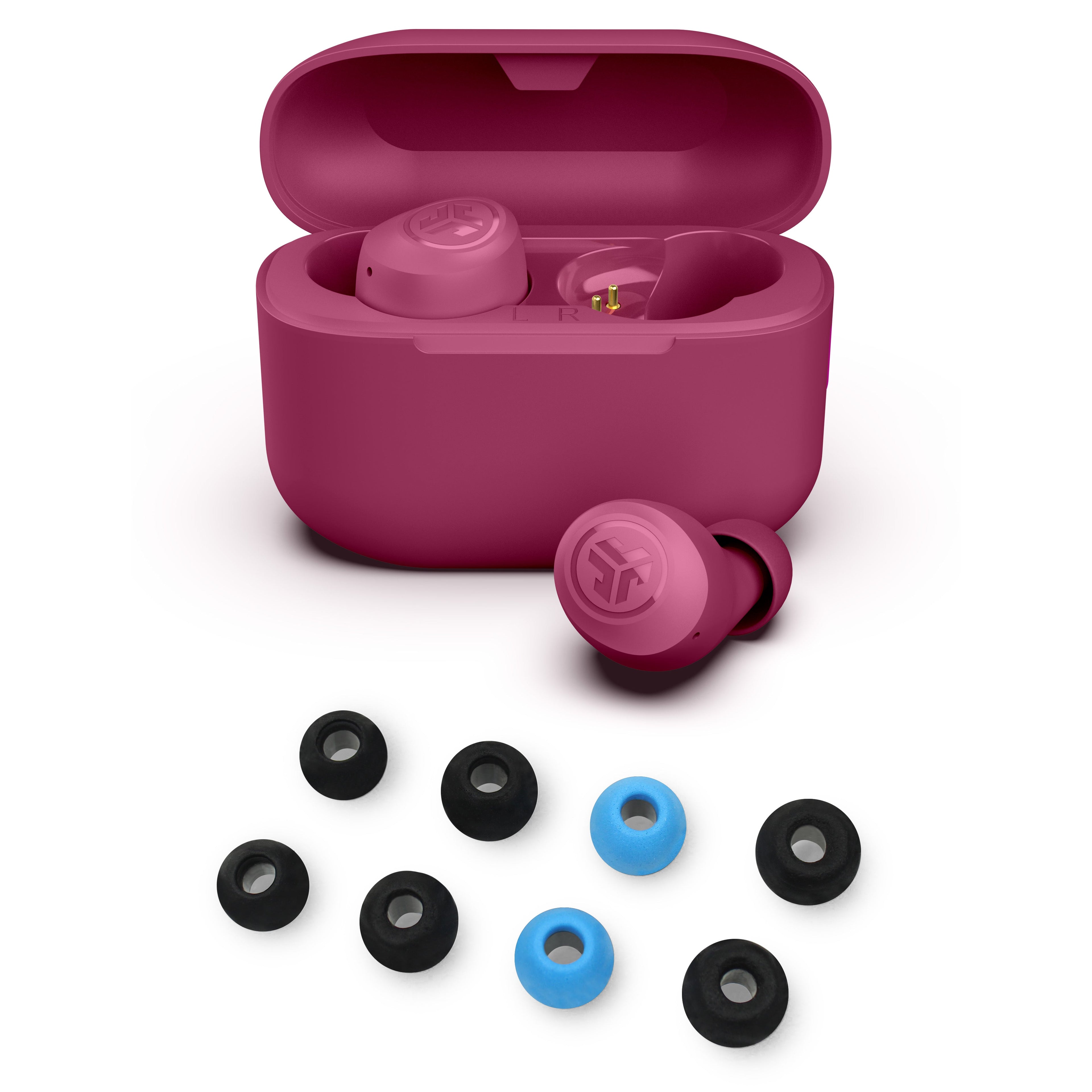 Go Pop+ Cloud Teal and Cloud Foam Tips Gift Set - Dark Pink