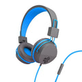 Neon Wired On-Ear Headphones Graphite/Lime - Graphite/Blue